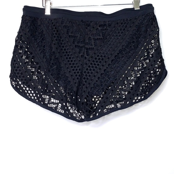 COPY - NEW LOPIE Black Women Board Shorts Bikini Bottom Swimsuit Skort Swimshor… - Picture 2 of 7